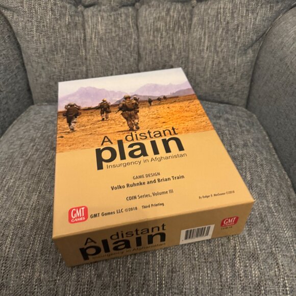 A Distant Plain third printing (open, unpunched mostly) GMT Games 1310-18 - Picture 2 of 13